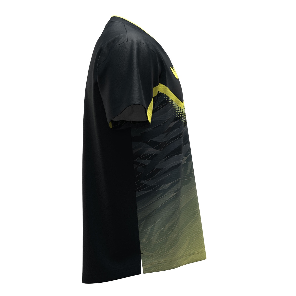 Butterfly Laulie Table Tennis Shirt - Black - Right Side